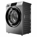 Узкая стиральная машина Haier HW70-BP12919S с фронтальной загрузкой, 7 кг, 1200 об/мин, серебристая