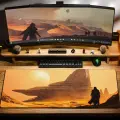 Игровой коврик для мыши DR X Chixpixx Dune: Awakening Ship 900x400x4mm, песочный, желтый