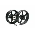 Диски комплект 12/12 2.5/3.0 Supermoto литые черные на питбайк
