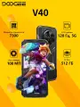 Doogee Смартфон Doogee V40 32 ГБ(12+20) 512 ГБ MTK Dimensity 7300 108 МП Al Камера 8680 мАч Аккумулятор NFC
