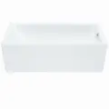 Акриловая ванна Palermo, 180x80см, белая, глянцевая, с каркасом