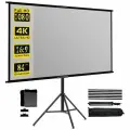 VEIDADZ 84 ALR экран для проектора, серый, с регулируемым штативом