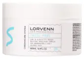 Маска Lorvenn Frizz Free Curl & Elasticity интенсивного увлажнения для непослушных, вьющихся окрашенных волос, 500 мл