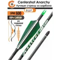 Стрела лучная карбоновая Centershot Anarchy 600 натуральное оперение (6шт.)