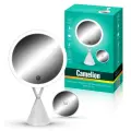 Зеркало Camelion M282-DL C01, LED-подсветка, 5-кратное увеличение