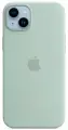 Накладка Apple Silicone Case with MagSafe для iPhone 14 Plus Succulent (светло-зеленый) (MPTC3)