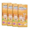 Joonies Набор 4 х Подгузники-трусики Joonies Standard, размер L (9-14 кг), 42 шт