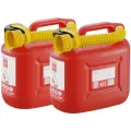 Канистры ГСМ Classic красная, 5 л х 2 шт, Oktan