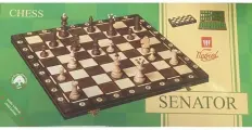Деревянные шахматы с доской Сенатор / Senator