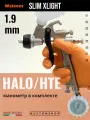 Краскопульт Walcom Slim X-LIGHT HTE с манометром, сопло 1,9 мм