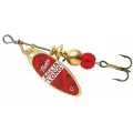 Блесна вращающаяся Mepps AGLIA LONG REDBO, 0, Gold, комплект из 5 штук