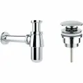 Сифон для раковины с донным клапаном Wellsee Drainage System 182103003