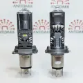 Led лампы H4 линзованные, двойной дальний, 90 вт/лампа, 12-24в