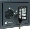 Сейф Standers Топ500, встраиваемый, с электронным замком, серый, металлический, 4 л