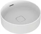 Накладная раковина Ideal Standard Strada II T296101 45 круглая, без отверстия под смеситель, белая, фарфоровая, 45 см