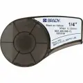 Лента Brady M21-250-595-YL, 6.35 мм/6.4 м, винил, черный на желтом {brd139745}