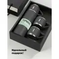 Термос вакуумный с двумя кружками / Подарочный набор / Объем 500 мл