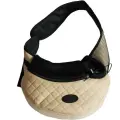 Сумка слинг-переноска для кошек и собак 38x20x10 см, бежевый S