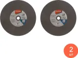 Круг отрезной Makita / Макита по металлу, абразив, посадочный диаметр 25.4мм, 355мм, толщина 3мм / оснастка (комплект из 2 шт)