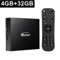 Woopker KW2 Smart TV Box Android 14.0 Amlogic S905W2 4K Video Dual Wi-Fi Bluetooth 5.0 AV1 Google Voice Media Player Set Top Box, 4GB 32GB, Европейская