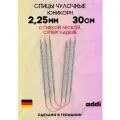 Спицы чулочные гибкие, супергладкие, addiCraSyTrio Unicorn Lace Long N2,25, 30 см