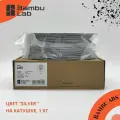 Филамент Bambu Lab ABS Silver серебряный (40102) / Пластик для 3D-принтера , на катушке 1кг , RFID оригинал