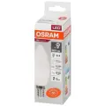 Лампа светодиодная E14 OSRAM LED Value B, 560 лм, 7Вт, 4000К, нейтральный свет, Свеча, 10 шт