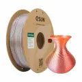 Филамент eSUN Silk-PLA Mystic для 3D принтера, Золотой-серебряный-медный (переливающийся) 1 кг.