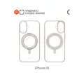 Чехол COMMO Hoop для Apple iPhone 16 с поддержкой беспроводной зарядки, Linen