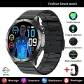 Мужские умные часы 2024 ЭКГ + PPG, Black steel belt B, Healthy smart watch