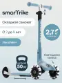 Самокат трехколесный детский SmarTrike Xtend Mini+ Ocean Blue, складной, растущий, для детей от 2 до 9 лет