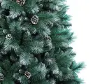 Искусственная ель норвежская заснеженная (хвоя-леска+PVC), 150 см, Kaemingk
