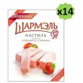Шармэль пастила со вкусом клубники со сливками, 14 шт по 221 г