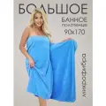 Полотенцет 90х170 большое банное из микрофибры с петелькой