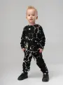 Комплект одежды BODO, размер 74-80, черный, белый