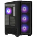 Компьютерный корпус Cougar MX600 RGB (3857C90.0017) черный - Full Tower, E-ATX, Micro-ATX, Mini-ITX, SSI-CEB, USB 3.2 Gen 1 Type-A, USB 3.2 Gen 2 Type-C