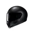 Мотошлем интеграл HJC V10 SEMI FLAT BLACK, черный матовый, размер L