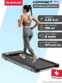 Беговая дорожка электрическая для дома SWOLLEN Compact T7 (2.25 л. с. - до 130 кг - 8 км./ч. - 107 х 42 см)
