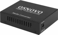 Медиаконвертер/ OSNOVO Гигабитный медиаконвертер, 1*10/100/1000Base-T, 1 x GE SFP (1000Base-X)