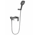Смеситель для ванны с ручным душем Hansberge H4070BG Графит