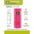 Массажный цилиндр Trigger Point GRID 1.0 розовый