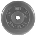 Диск MB Barbell Стандарт MB-PltB26 10 кг черный