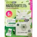 Наполнитель для кошачьего туалета ZooWell Care Mix смешанный 6 л (2 кг) с экстрактом зеленого чая