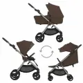 Коляска-трансформер Anex IQ Premium, цвет Brew (Кофейный), артикул производителя iQ-28