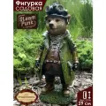Фигурка садовая для дачи и сада Magic Art Медведь стимпанк полистоун