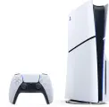 Игровая приставка Sony PlayStation 5 Slim, с дисководом 1000 ГБ SSD, без игр, белый