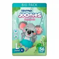 Joonies Comfort + трусики размер L (9- 14 кг), BIG PACK 56 шт.