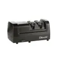 Точилка электрическая Olivetti EKS0201 с алмазным покрытием для заточки и полировки ножей, 2 слота, 60 Вт, Черная