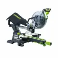 Пила торцовочная аккумуляторная GREENWORKS GD24MS216, без АКБ и ЗУ с протяжкой
