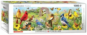 Пазл для взрослых Eurographics 1000 деталей: Садовых птиц - Gio